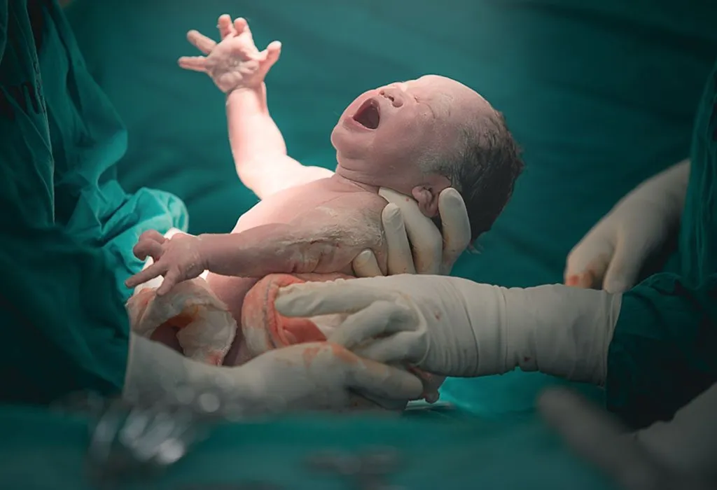Baby born from normal delivery by a trusted gynaecologist